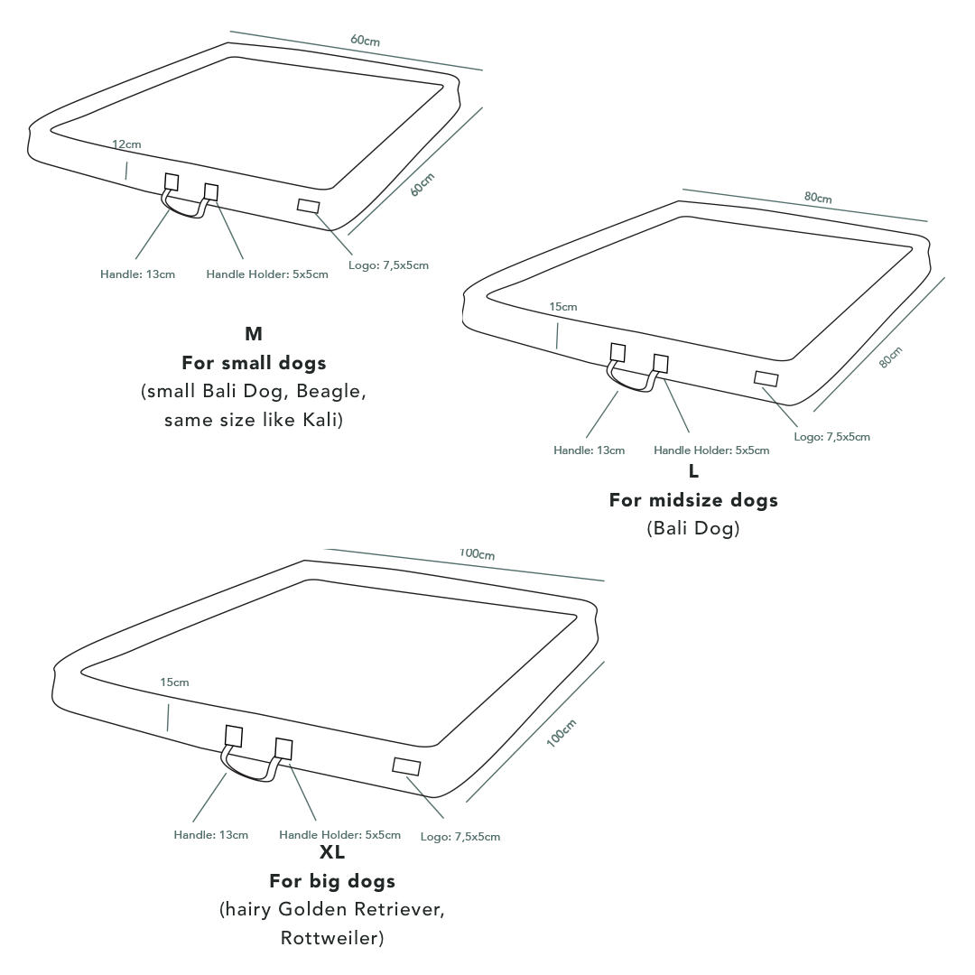 Dog Bed - Square