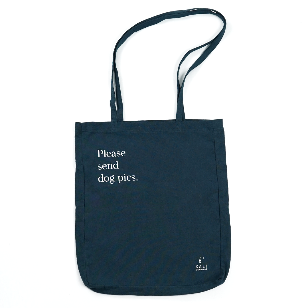 Tote Bag "Send dog pics"